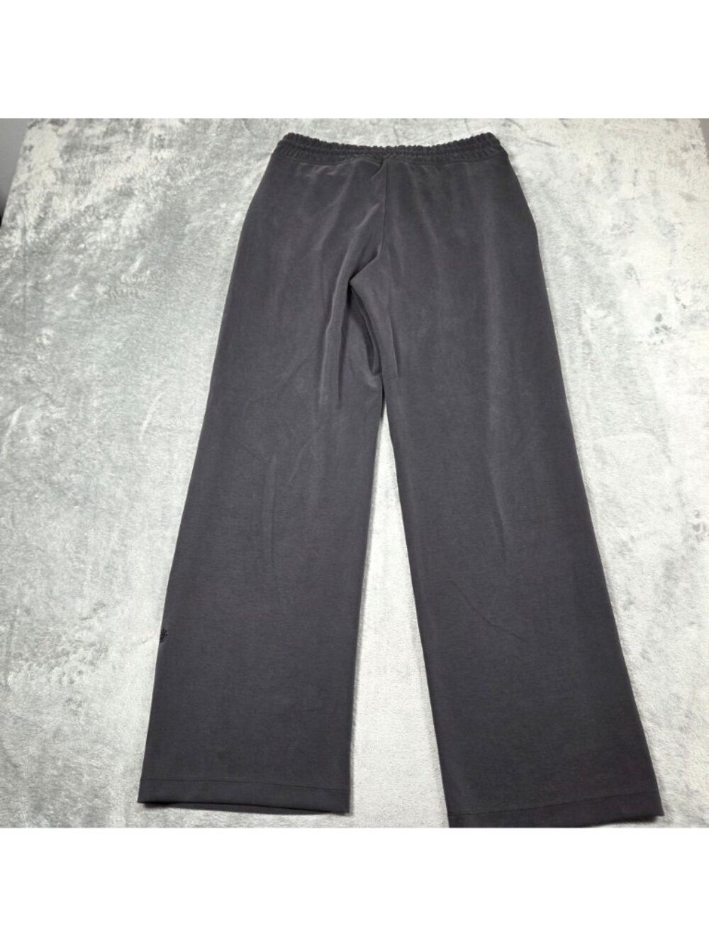 Athleta Pants Medium Black Seasoft Mid Rise Straight Leg Athleisure - Picture 5 of 9